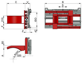 KAUP Drum Clamp T415-1 on duty.