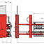 KAUP Telescopic Appliance- / Carton Clamp T414GT-1L