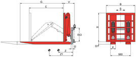 KAUP Reach Fork T140SV