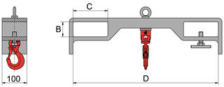 Crane Hook T183 G/S