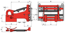 Drum Tipping Clamp T406H/-2H