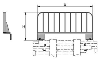 KAUP 挡货架 T479.1