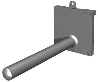 iso 3D technical drawing: Carrying Ram T185