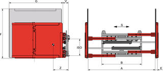 Appliance- / Carton Clamp T414-1L