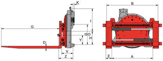 KAUP Rotating Fork Positioner foundry version T456ZG