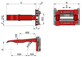 KAUP Drum Clamp T415-2 on duty.