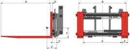 The KAUP Fork Positioner, integrated T160IZ