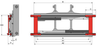 The KAUP Fork Positioner, integrated T160 BI