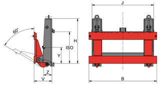 KAUP Tipping carriage T130